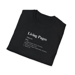 Living Pages Theatre Definition Shirt