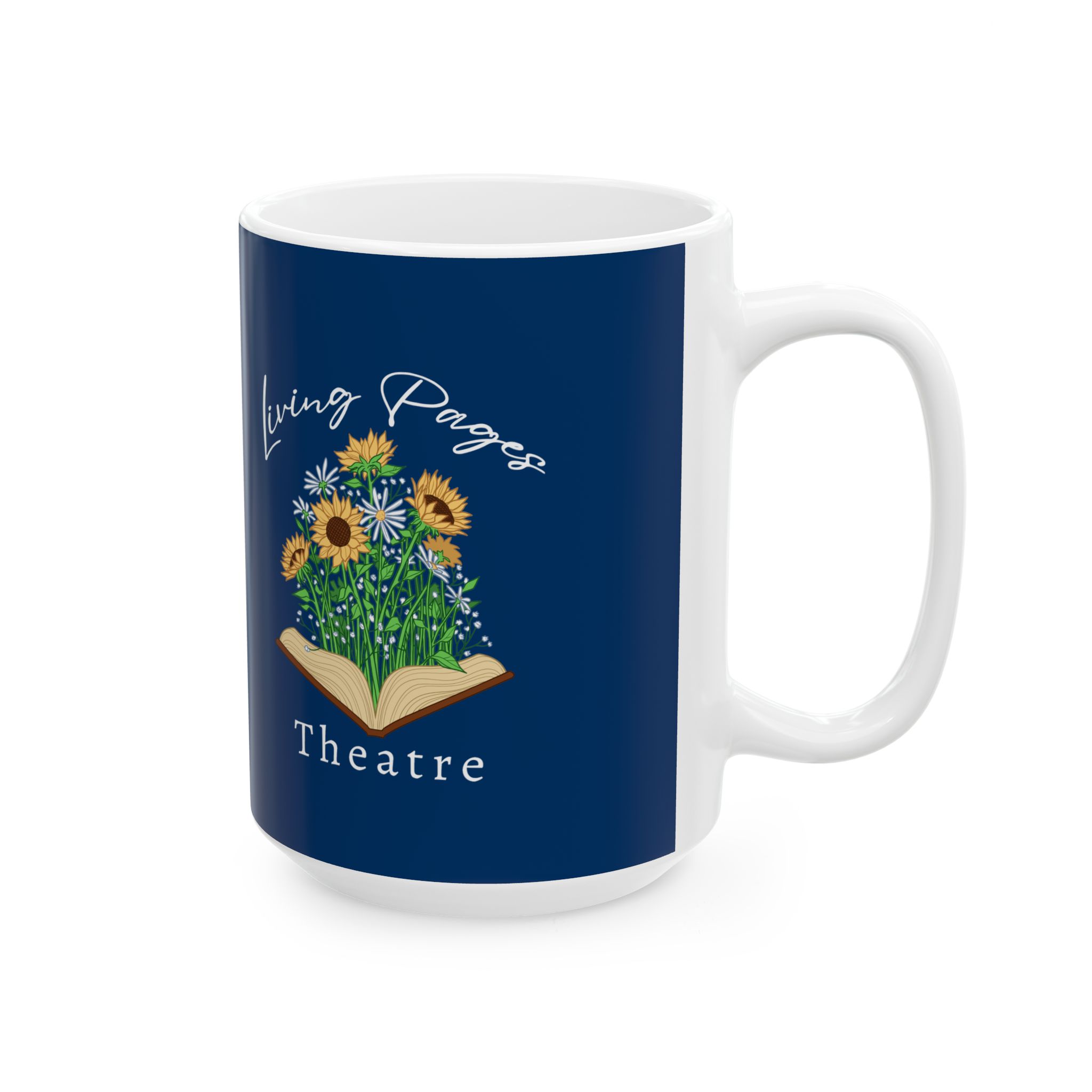 Living Pages Logo Mug, (11oz, 15oz) - Image 8
