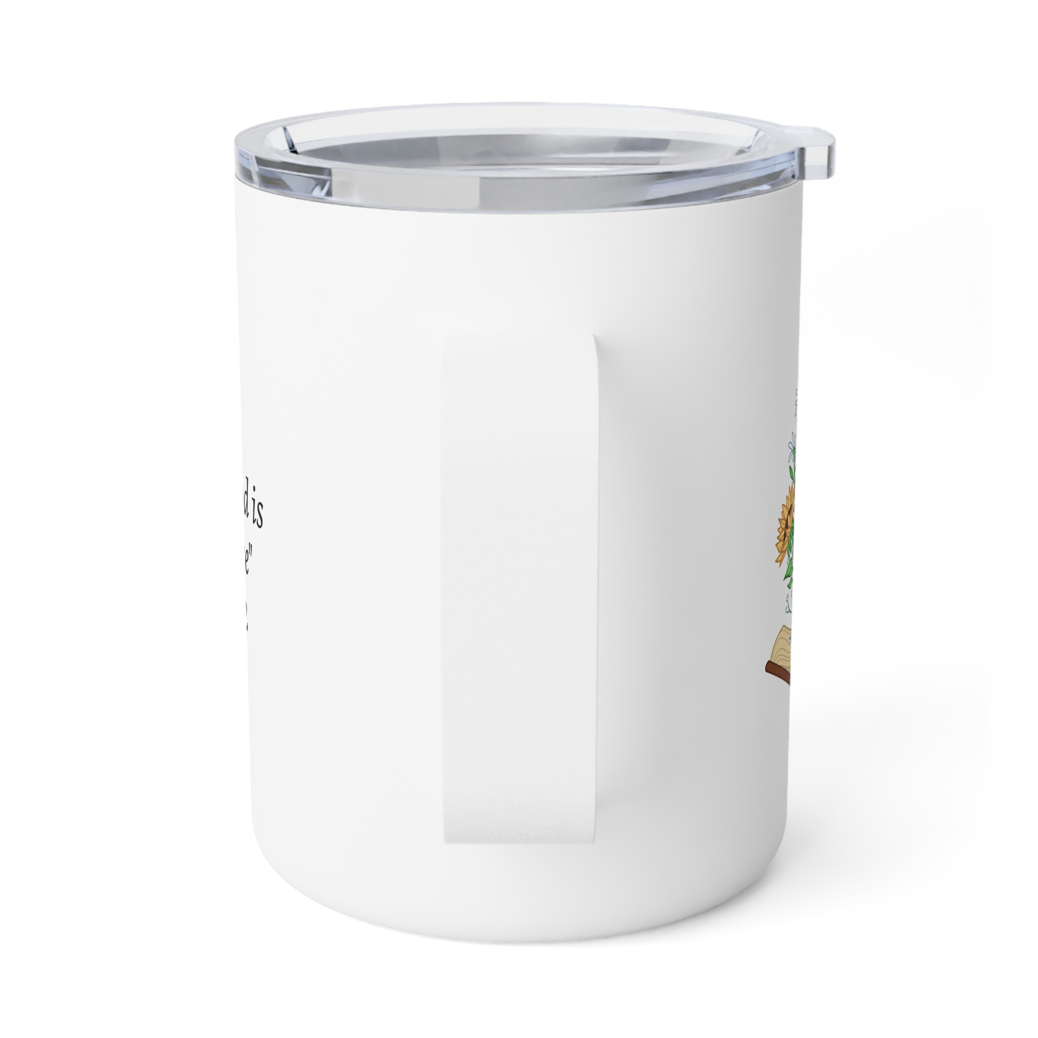 Living Pages Logo, Insulated Coffee Mug, 10oz - Image 3