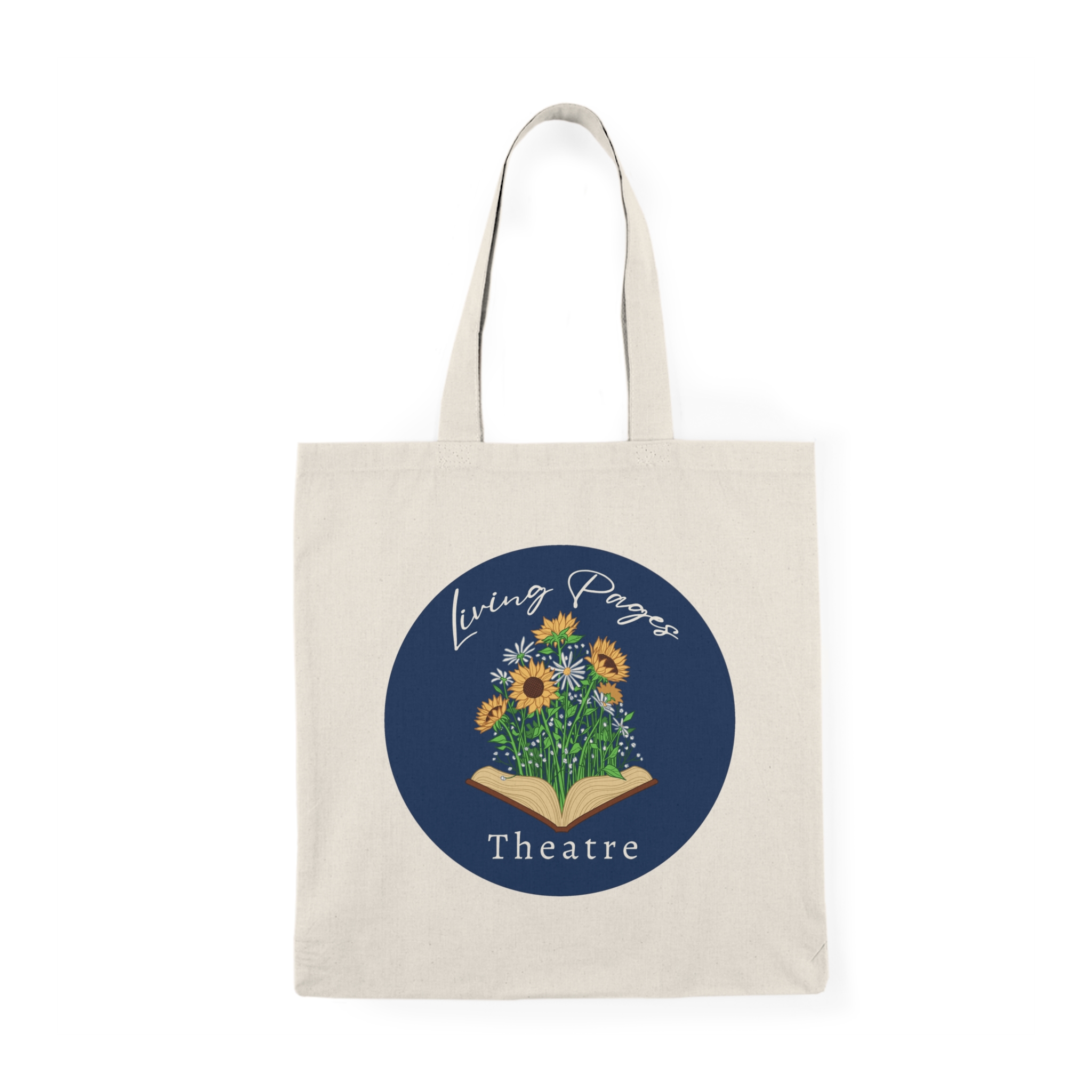 Living Pages Logo Tote Bag
