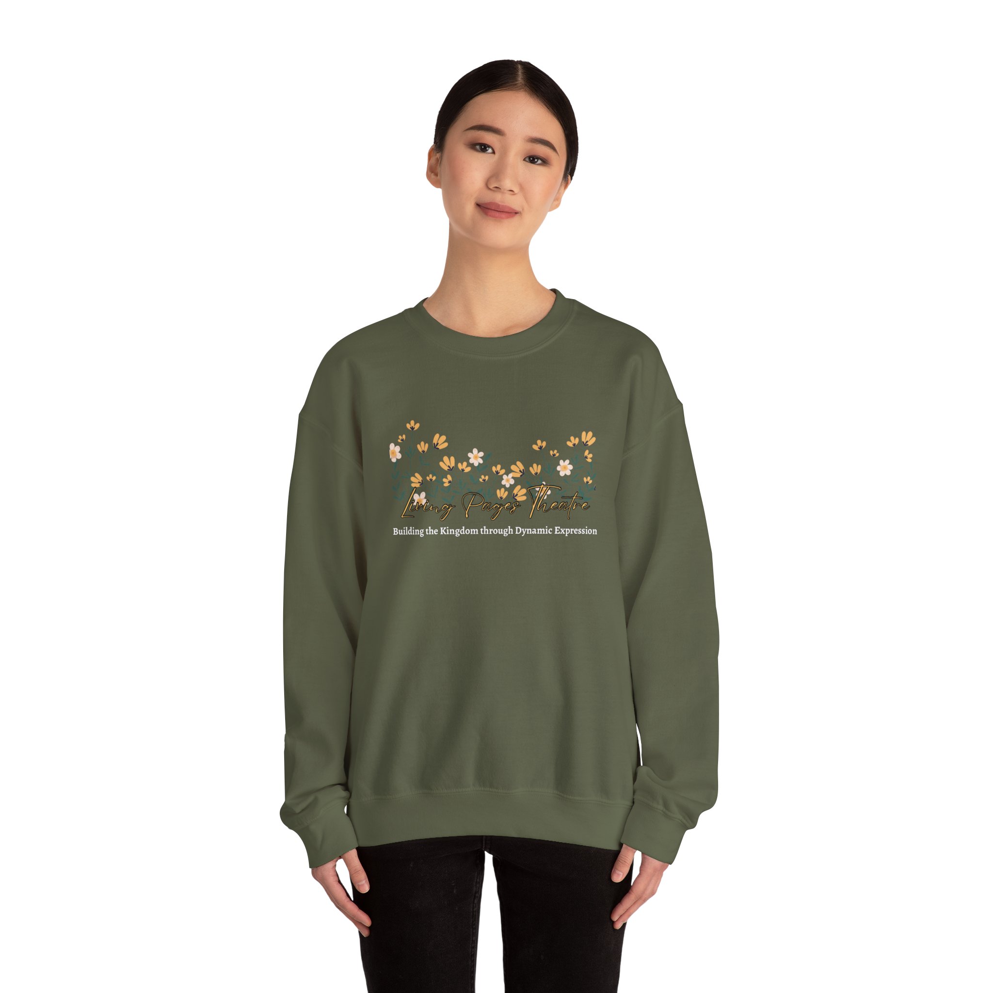 Living Pages Flower Sweatshirt - Image 8